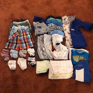 Baby boy clothes 3 month & 3-6 month clothes